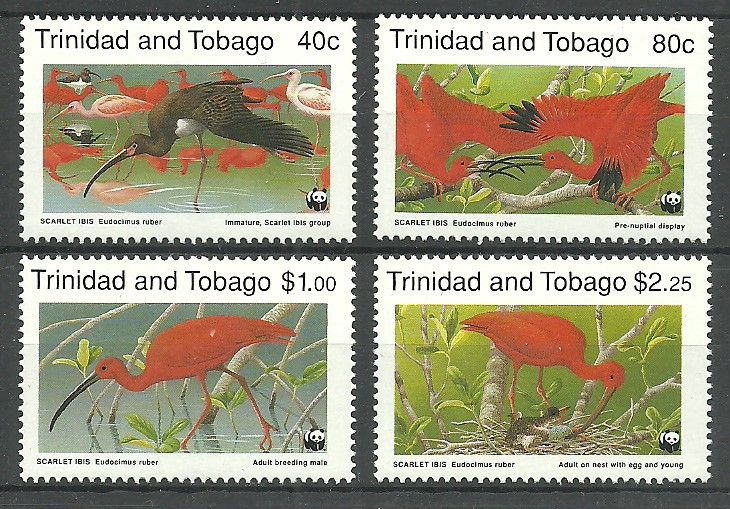 Znaczek Trynidad i Tobago 1990 Mi 596-599 Czyste **