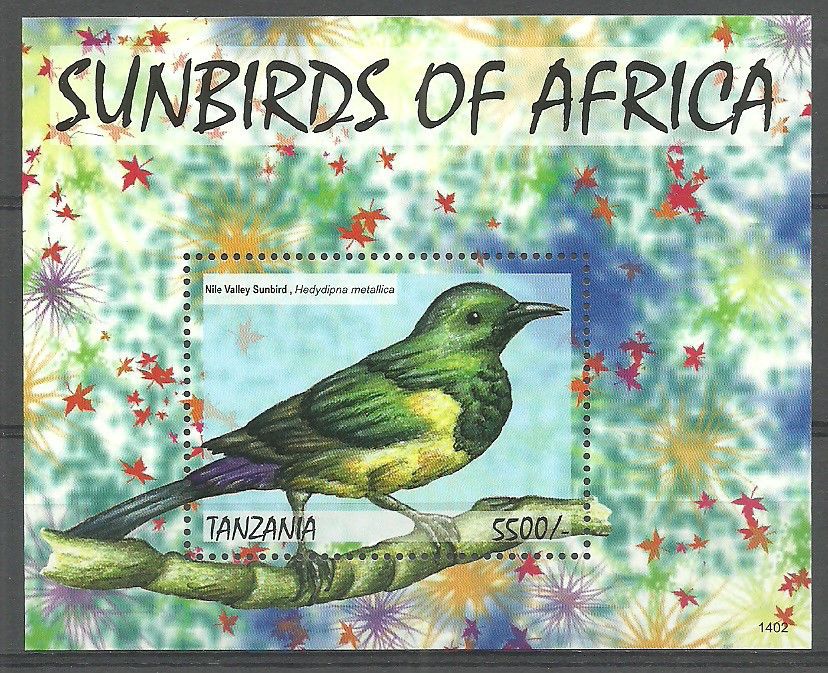 Znaczek Tanzania 2014 Mi bl 677 Czyste **