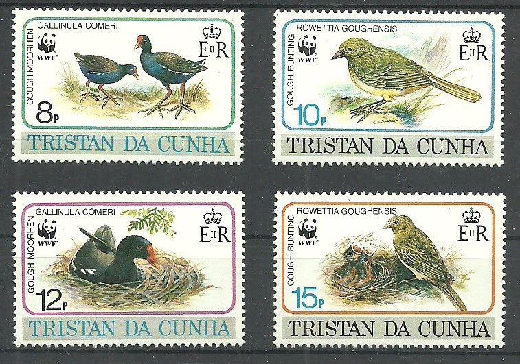 Znaczek Tristan da Cunha 1991 Mi 513-516 Czyste **