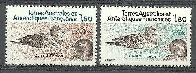 Znaczek TAAF 1983 Mi 172-173 Czyste **