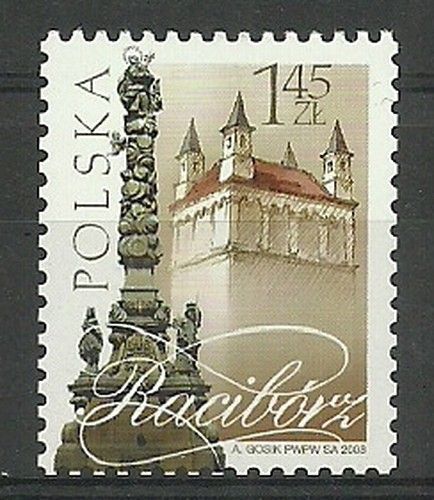 Znaczek Polska 2008 Mi 4367 Fi 4217 Czyste **