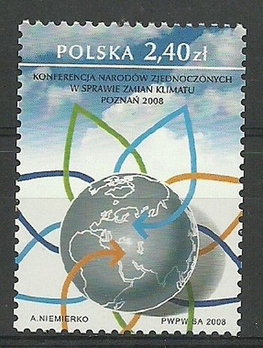 Znaczek Polska 2008 Mi 4405 Fi 4255 Czyste **