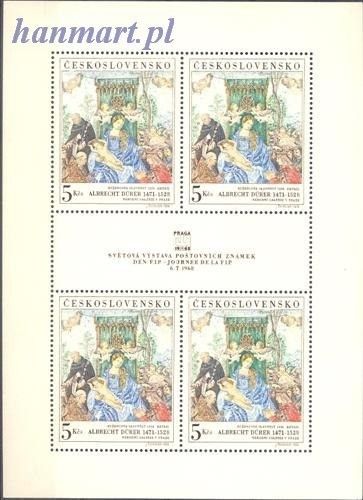 Znaczek Czechosłowacja 1968 Mi ark 1805 Czyste **