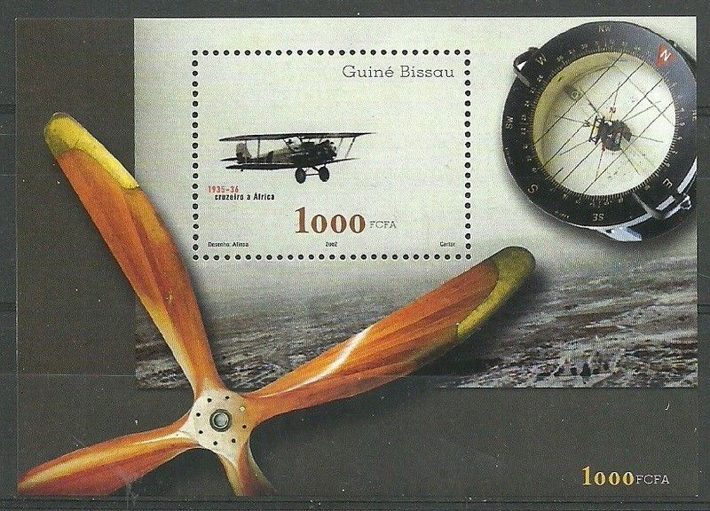 Znaczek Gwinea Bissau 2002 Mi bl 378 Czyste **