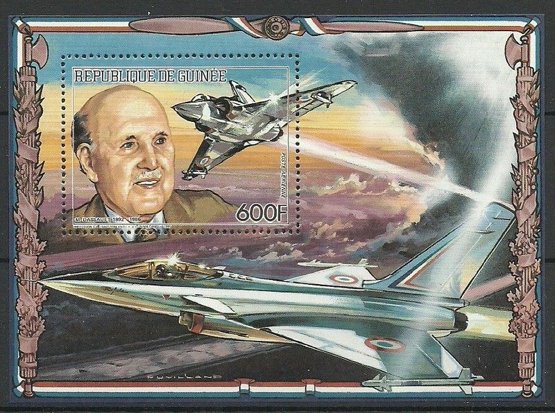 Znaczek Gwinea 1986 Mi bl 234 Czyste **