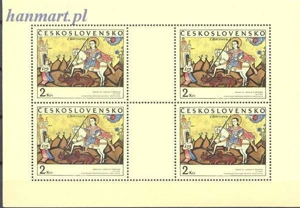 Znaczek Czechosłowacja 1970 Mi 1976-1979 Czyste **