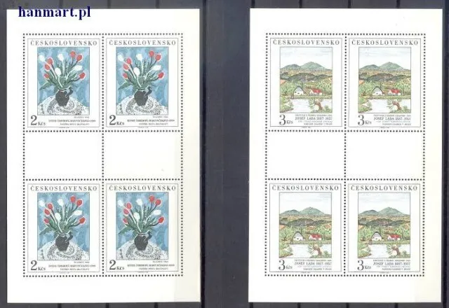Znaczek Czechosłowacja 1987 Mi 2933-2937 Czyste **