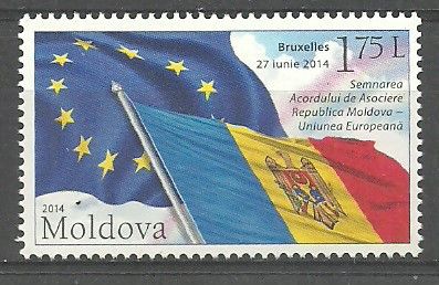 Znaczek Mołdawia 2014 Mi 876 Czyste **