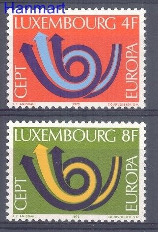 Znaczek Luksemburg 1973 Mi 862-863 Czyste **