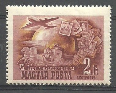 Znaczek Węgry 1950 Mi 1087 Czyste **