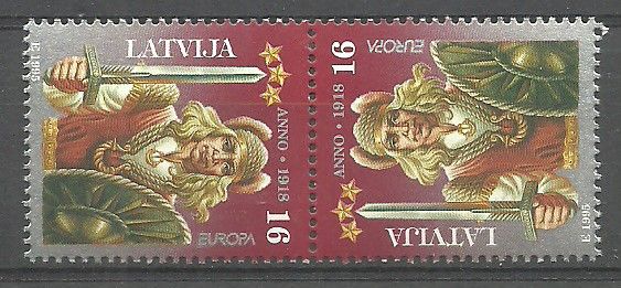 Znaczek Łotwa 1995 Mi 414 Czyste **