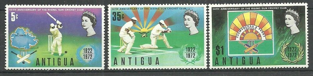 Znaczek Antigua i Barbuda 1972 Mi 286-288 Czyste **