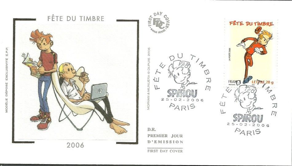 Znaczek Francja 2006 Mi S4043 FDC
