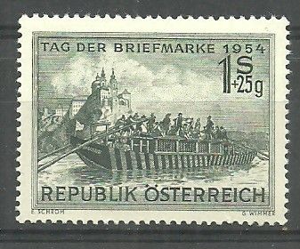 Znaczek Austria 1954 Mi 1010 Czyste **