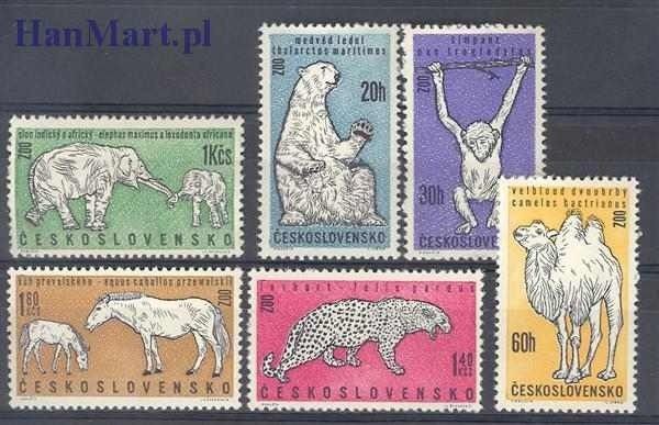 Znaczek Czechosłowacja 1962 Mi 1335-1340 Czyste **