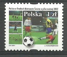 Znaczek Polska 2001 Mi 3924 Fi 3774 Czyste **