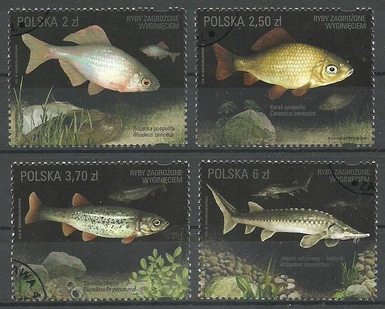 Znaczek Polska 2016 Mi 4861-4864 Fi 4711-4714 Stemplowane