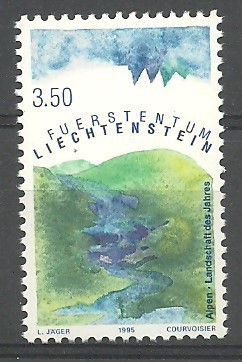 Znaczek Liechtenstein 1995 Mi 1107 Czyste **
