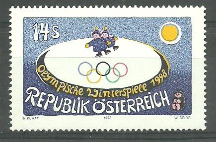 Znaczek Austria 1998 Mi 2243 Czyste **