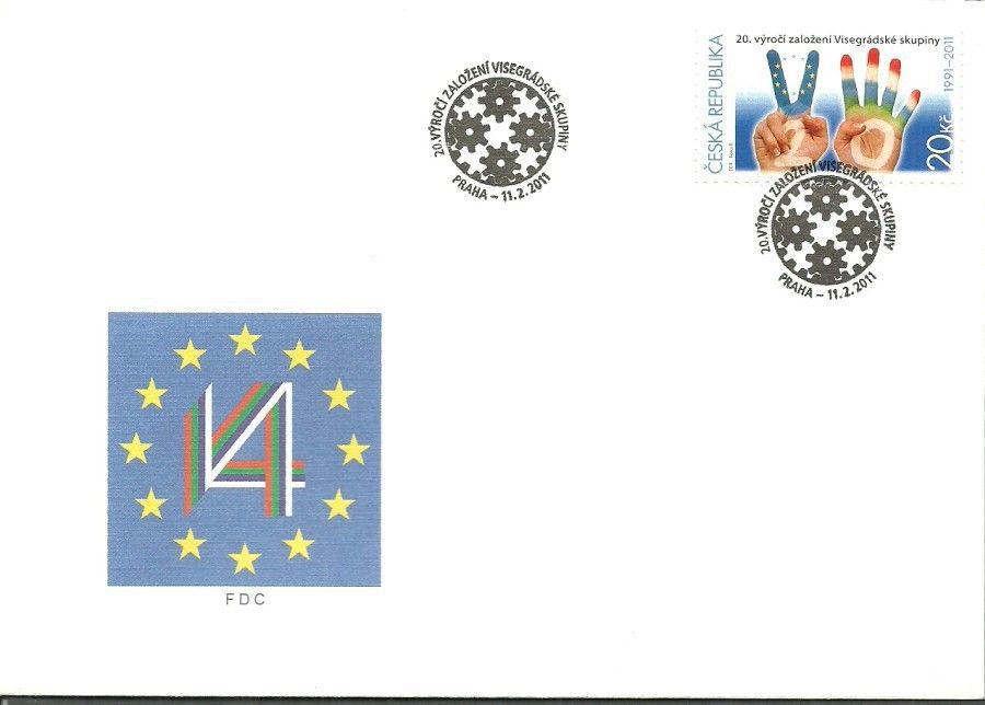 Znaczek Czechy 2011 Mi 672 FDC