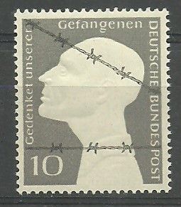 Znaczek Niemcy 1953 Mi 165 Czyste **