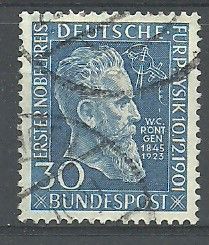 Znaczek Niemcy 1951 Mi 147 Stemplowane