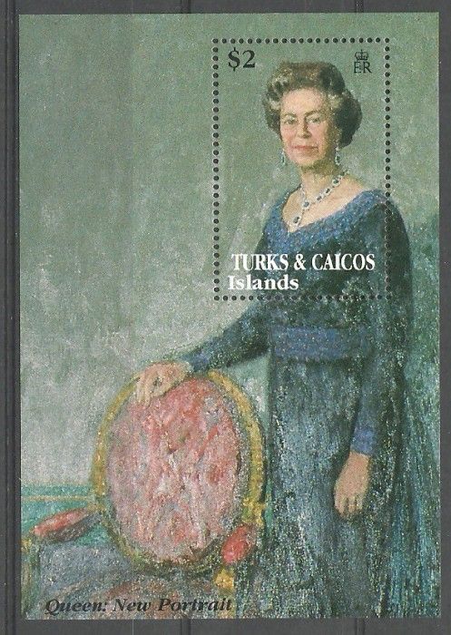 Znaczek Turks i Caicos 1993 Mi bl 125 Czyste **