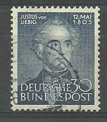 Znaczek Niemcy 1953 Mi 166 Stemplowane