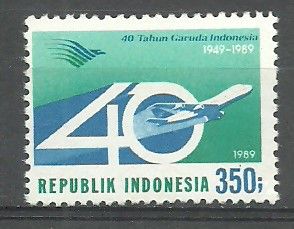 Znaczek Indonezja 1989 Mi 1290 Czyste **