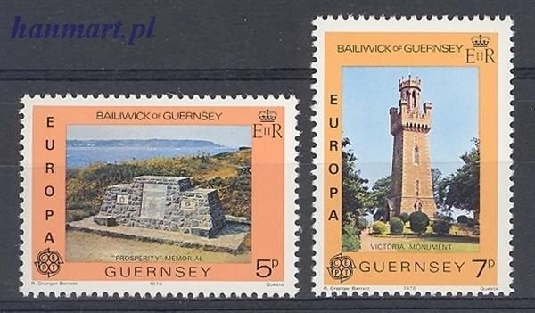 Znaczek Guernsey 1978 Mi 161-162 Czyste **