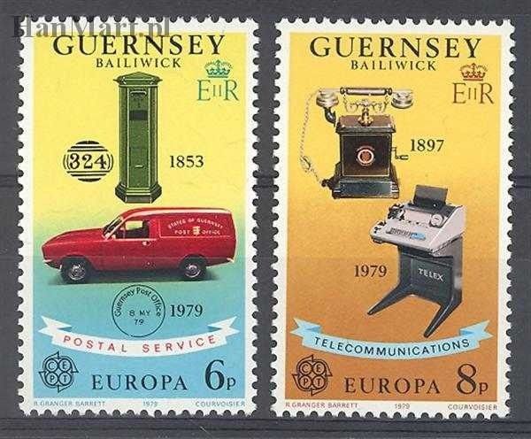 Znaczek Guernsey 1979 Mi 189-190 Czyste **