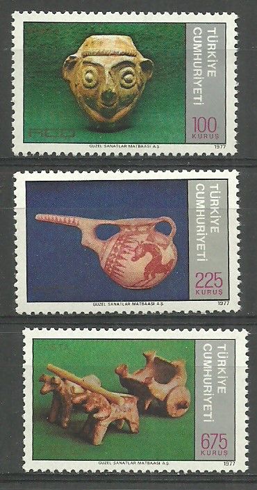 Znaczek Turcja 1977 Mi 2420-2422 Czyste **