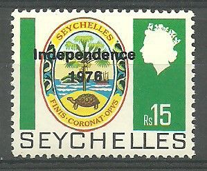 Znaczek Seszele 1976 Mi 373 Czyste **