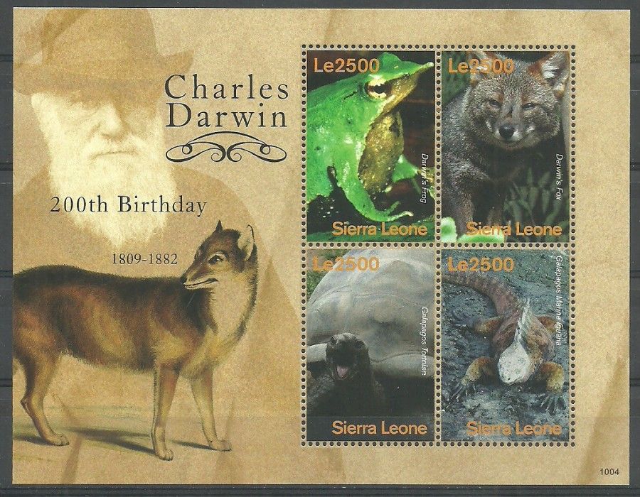 Znaczek Sierra Leone 2010 Mi ark 5324-5327 Czyste **