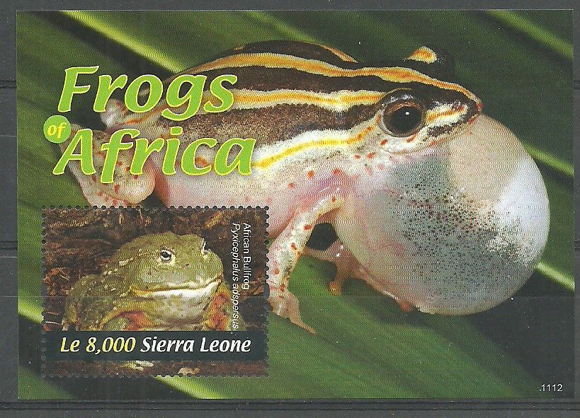 Znaczek Sierra Leone 2011 Mi bl 659 Czyste **