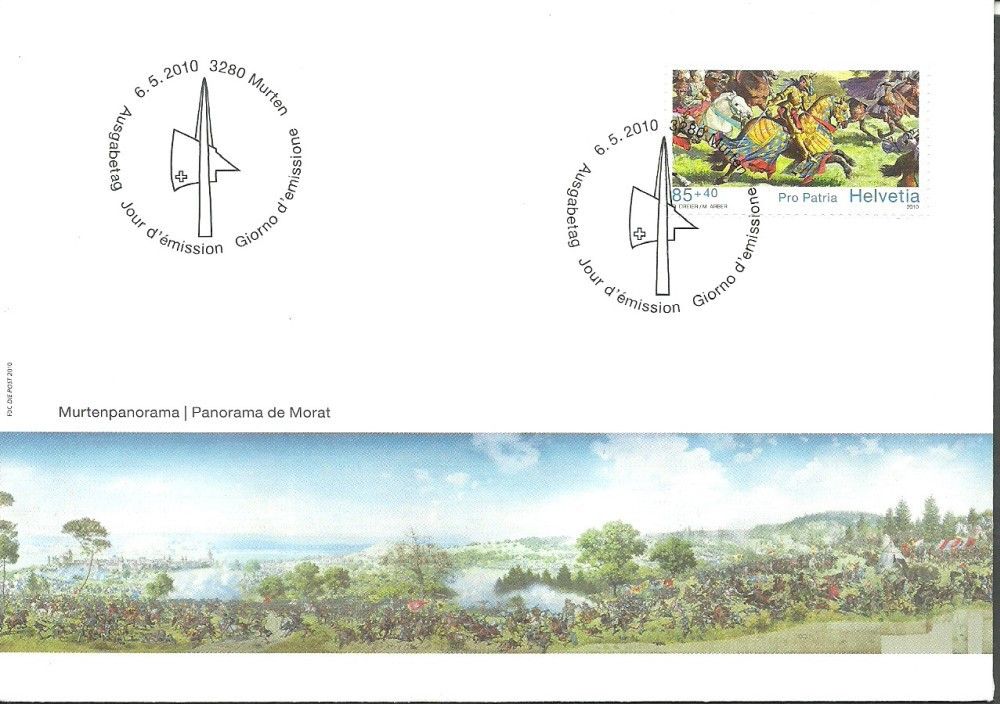 Znaczek Szwajcaria 2010 Mi 2159 FDC