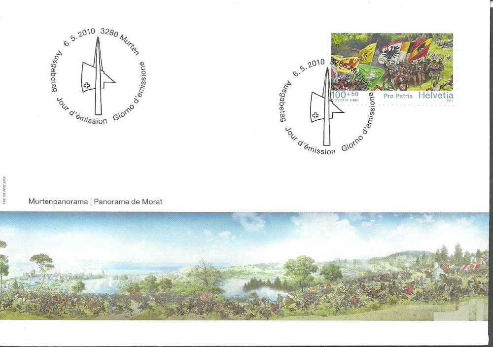 Znaczek Szwajcaria 2010 Mi 2161 FDC