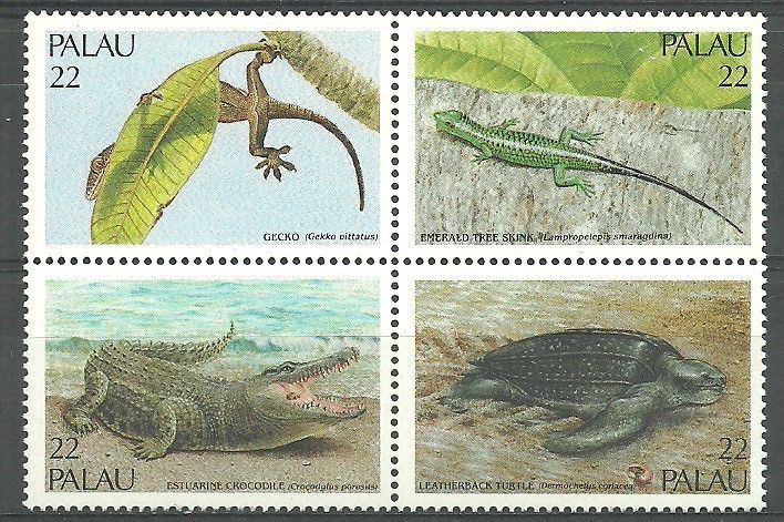 Znaczek Palau 1986 Mi 159-162 Czyste **