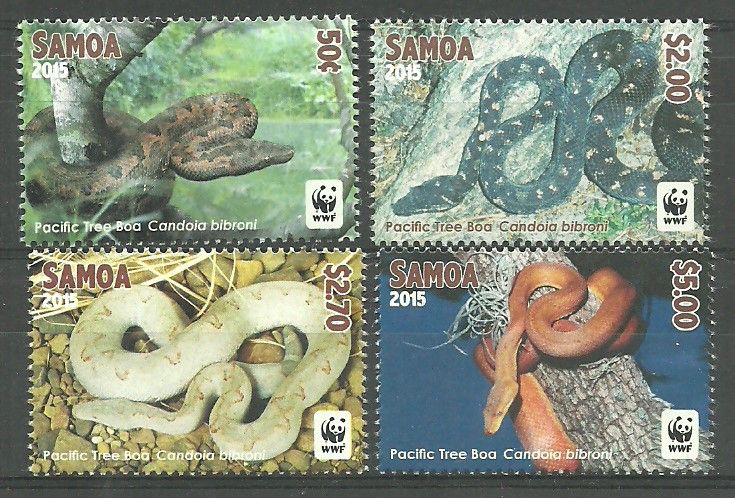 Znaczek Samoa 2015 Mi 1218-1221 Czyste **
