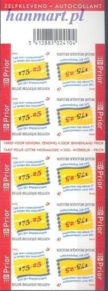 Znaczek Belgia 2005 Mi mh 3403 Czyste **