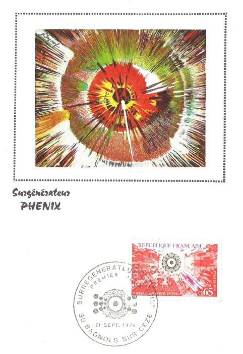 Znaczek Francja 1974 Mi 1886 Karta Max