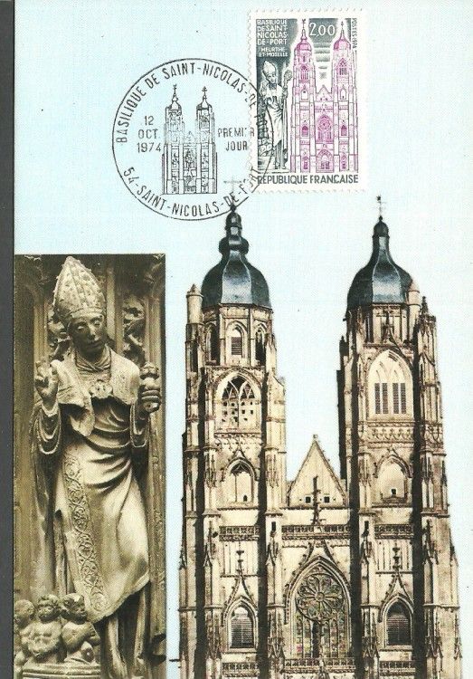 Znaczek Francja 1974 Mi 1891 Karta Max