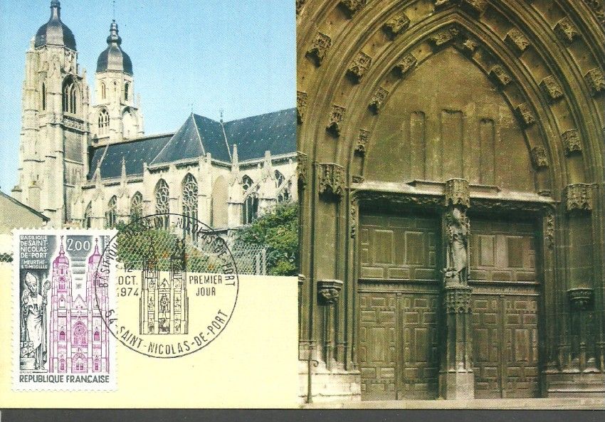 Znaczek Francja 1974 Mi 1891 Karta Max