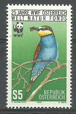 Znaczek Austria 1988 Mi 1918 Czyste **
