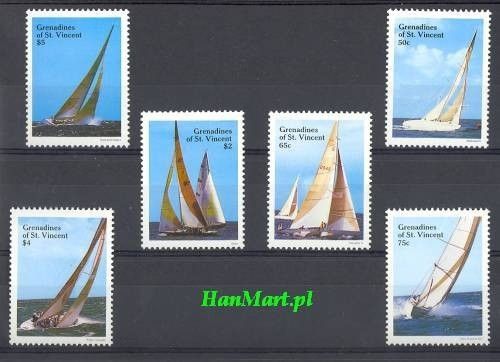 Znaczek Grenadines of St Vincent 1988 Mi 570-575 Czyste **