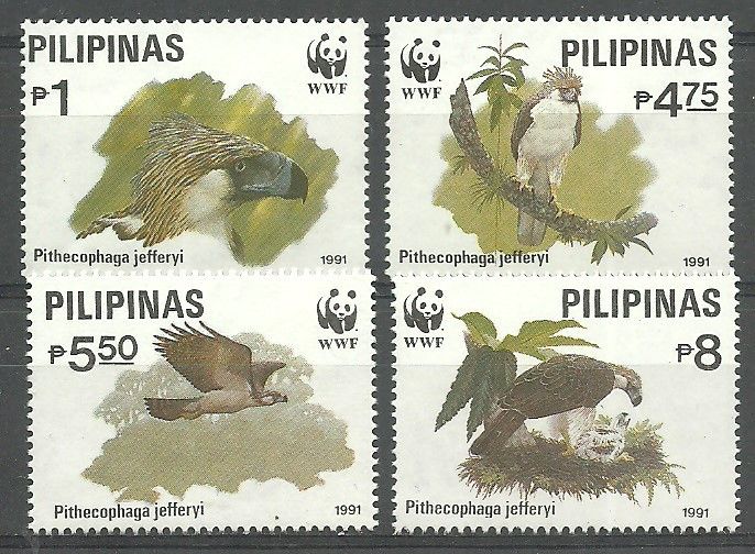 Znaczek Filipiny 1991 Mi 2038-2041 Czyste **