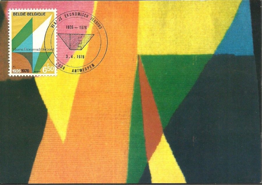 Znaczek Belgia 1976 Mi 1851 Karta Max