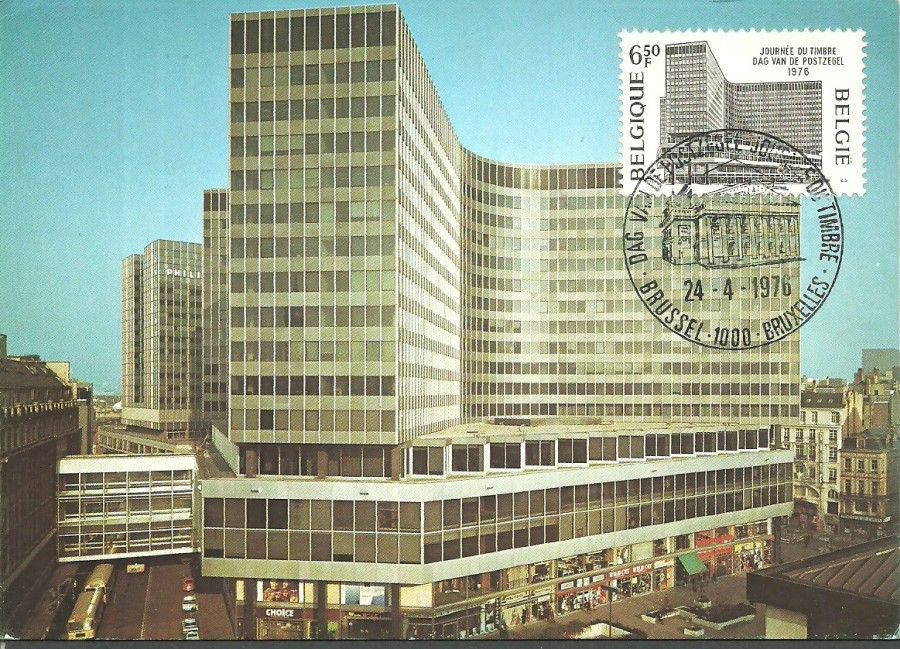 Znaczek Belgia 1976 Mi 1855 Karta Max