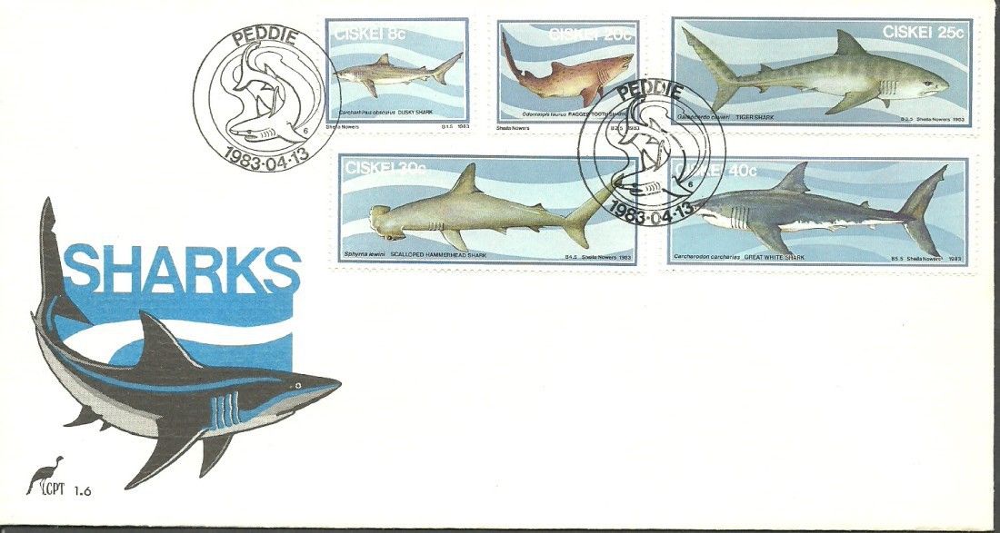 Znaczek Ciskei 1983 Mi 38-42 FDC