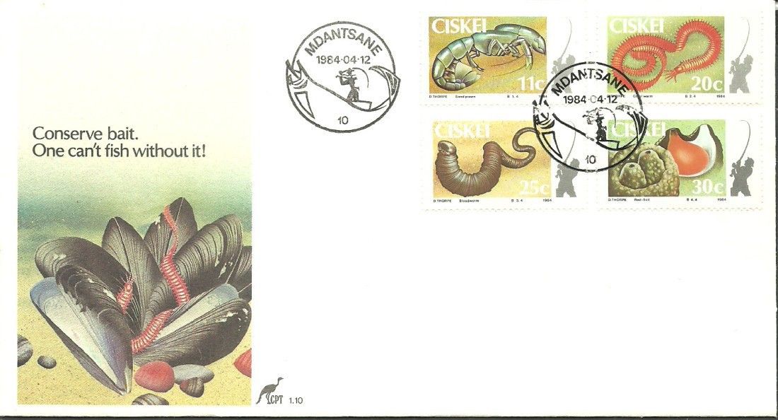 Znaczek Ciskei 1984 Mi 57-60 FDC